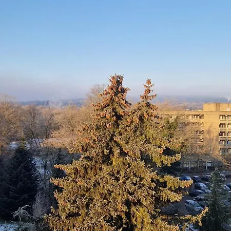 Apartman Vollklimatisierte Maisonette -whirlpool, Dachterrasse, Weitblick, Fahrstuhl, Kliniknaehe