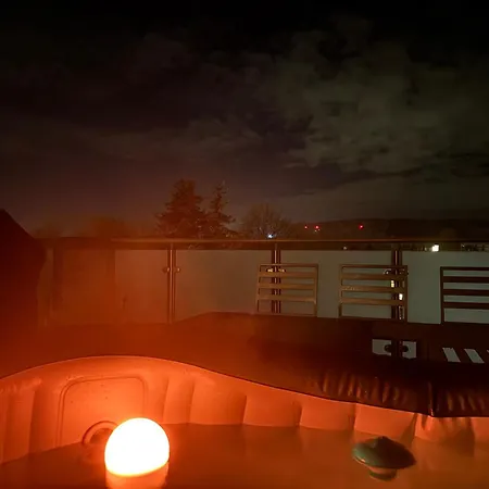 Apartamento Luxurioese Maisonette Mit Whirlpool Und Weitblick Im Kurviertel Von