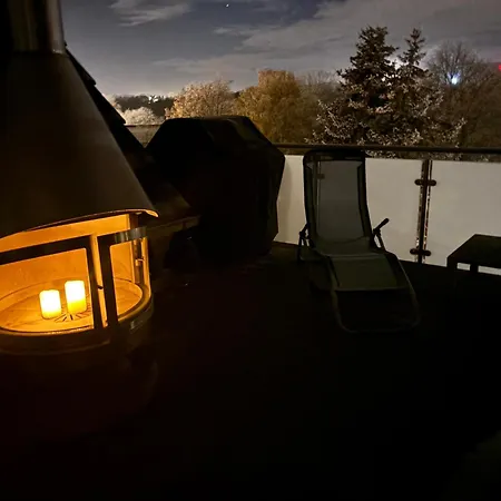 Appartement Luxurioese Maisonette Mit Whirlpool Und Weitblick Im Kurviertel Von Bad Salzuflen