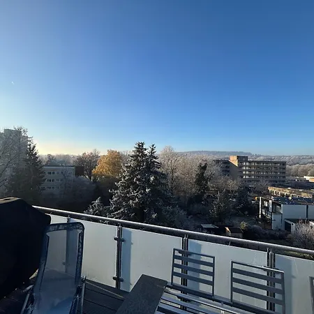 Apartament Vollklimatisierte Maisonette -whirlpool, Dachterrasse, Weitblick, Fahrstuhl, Kliniknaehe *