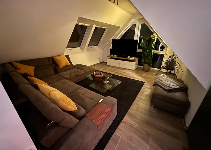 Luxurioese Maisonette Mit Whirlpool Und Weitblick Im Kurviertel Von *