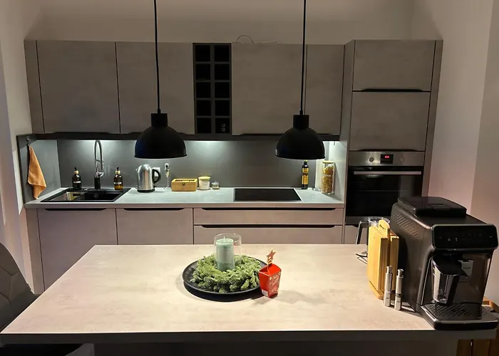 Luxurioese Maisonette Mit Whirlpool Und Weitblick Im Kurviertel Von