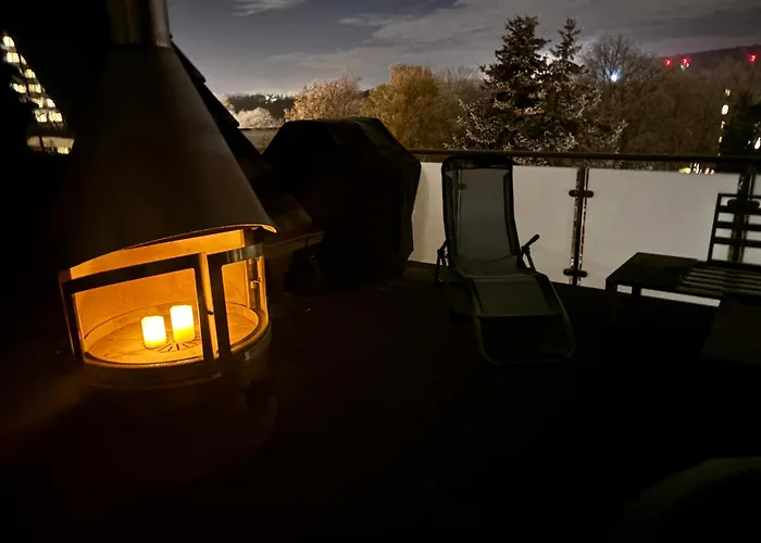 Appartement Luxurioese Maisonette Mit Whirlpool Und Weitblick Im Kurviertel Von Bad Salzuflen