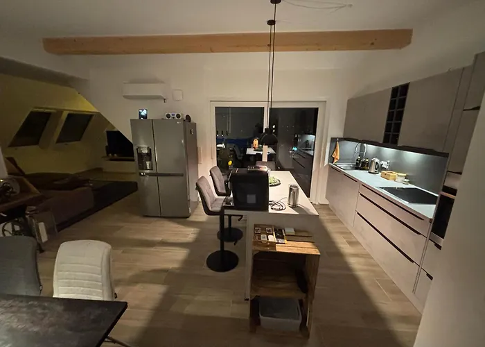 Luxurioese Maisonette Mit Whirlpool Und Weitblick Im Kurviertel Von Appartement